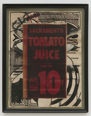 Joe Brainard, Untitled (Tomato Juice), n.d.